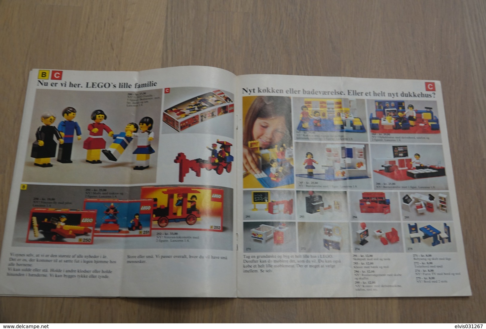 LEGO - CATALOG 1974 - Original Lego 1974 - Vintage - DE - Big - Catálogos