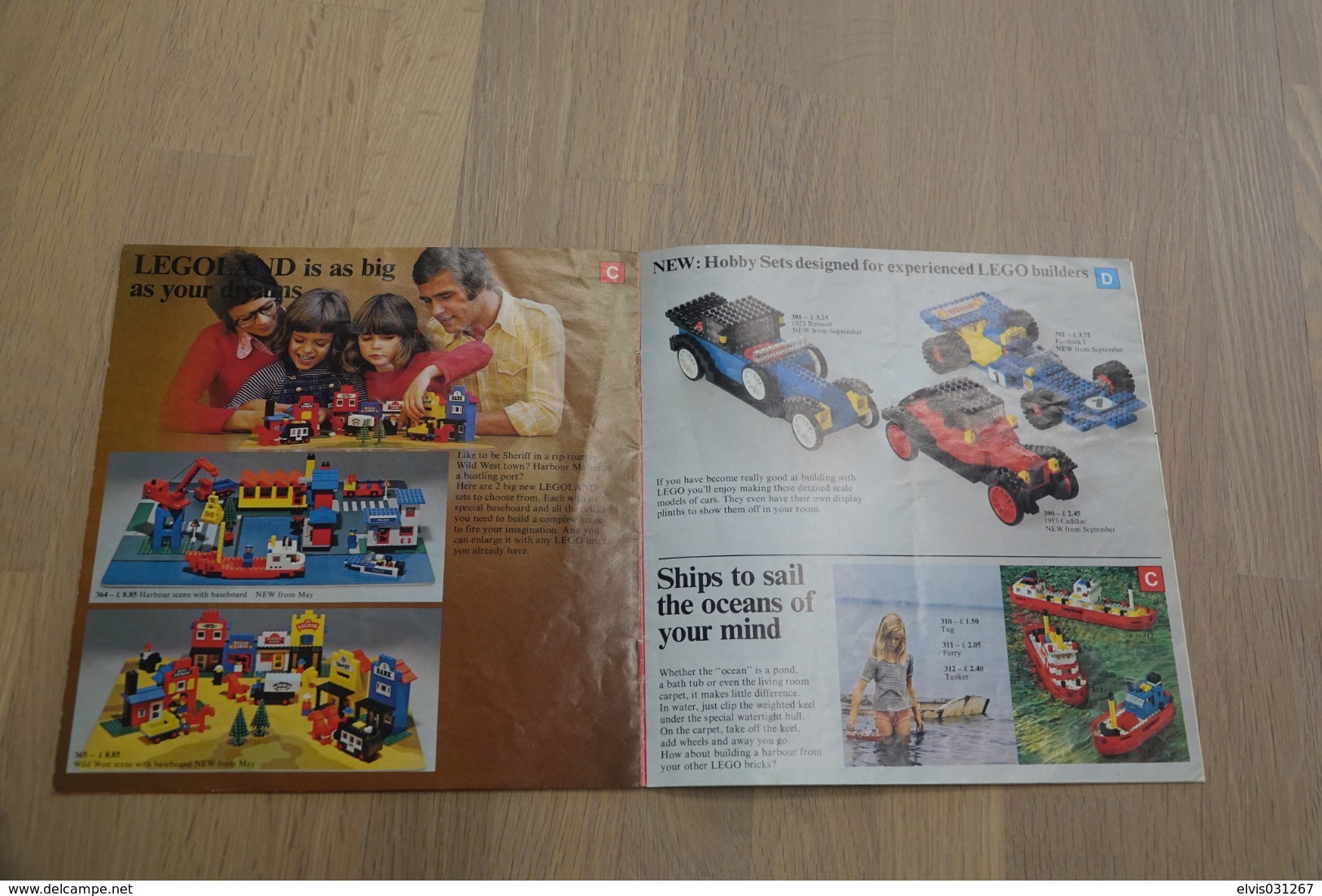 LEGO - CATALOG 1975 - Original Lego 1975 - Vintage - EN - Big - Catalogues