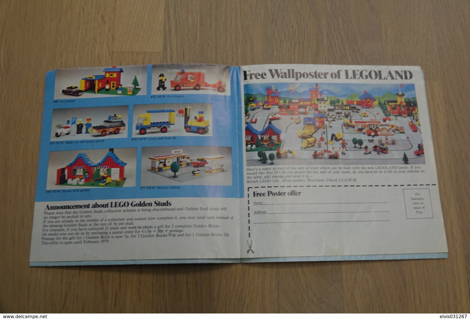 LEGO - CATALOG 1978 - Original Lego 1978 - Vintage - EN - Medium - Catalogi