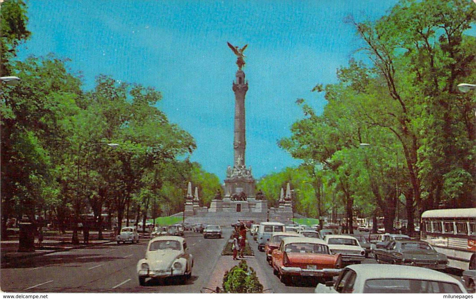 MEXIQUE Monumento A La Independencia MEXICO City VW Coccinelle - Mexique