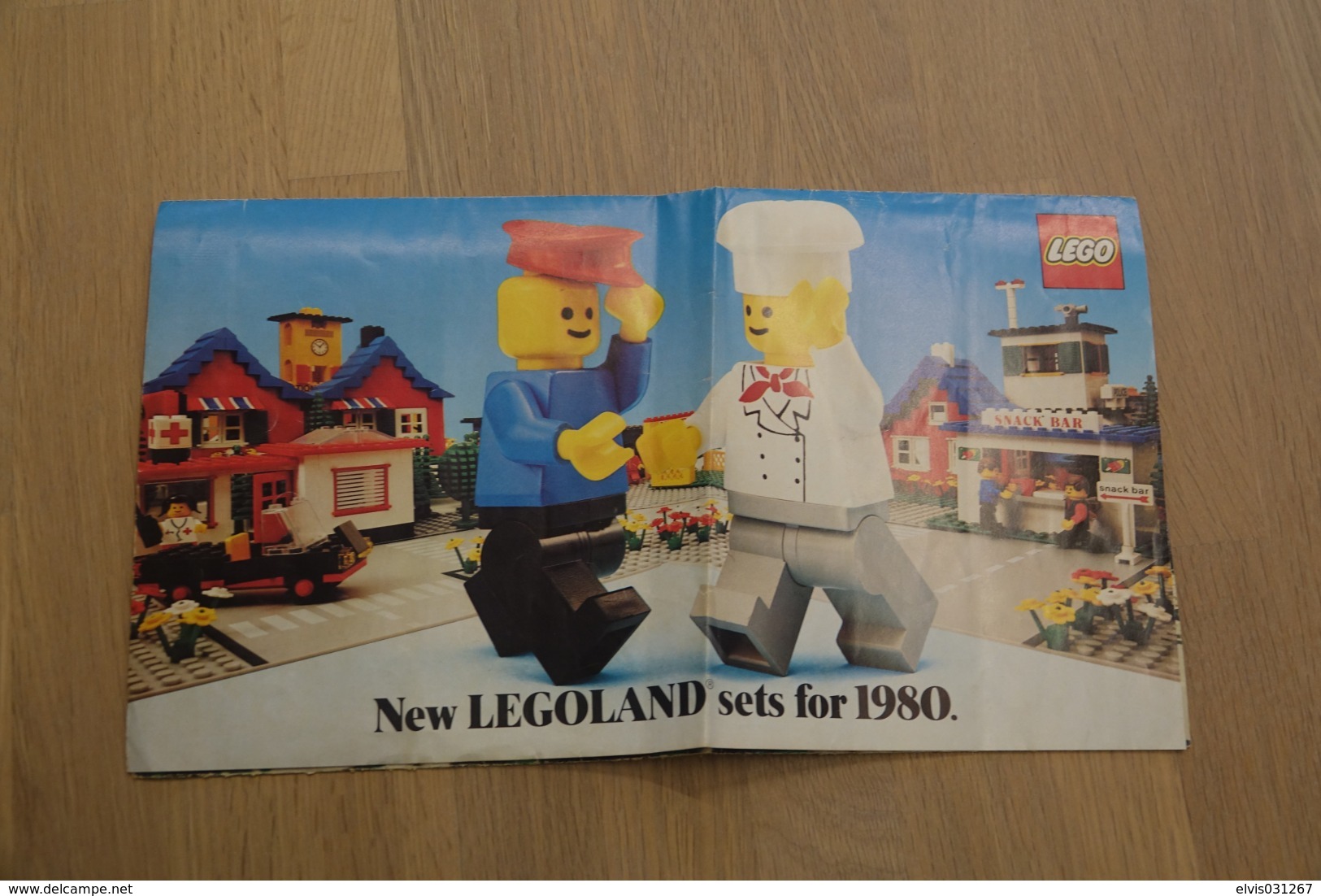 LEGO - CATALOG 1980 - Original Lego 1980 - Vintage - EN - Big - Kataloge