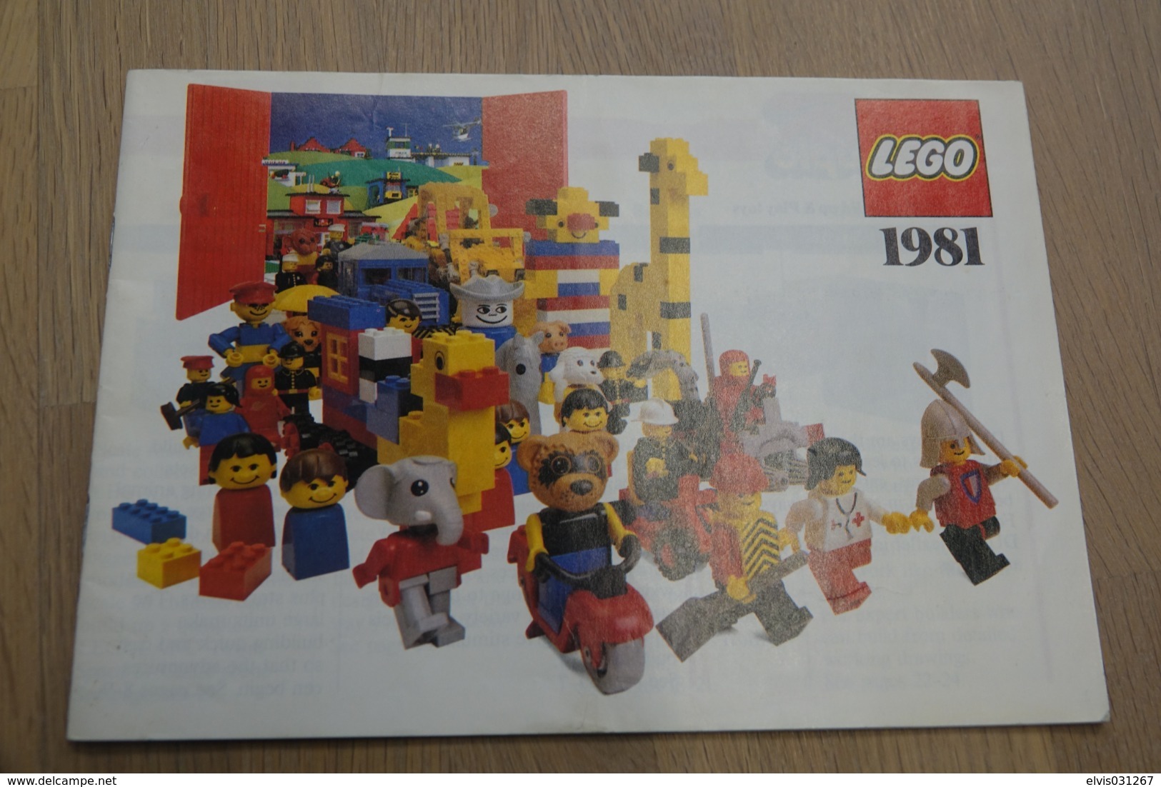 LEGO - CATALOG 1981 - Original Lego 1981 - Vintage - EN - Big - Catalogues