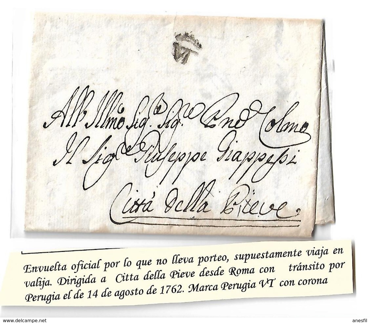 Carta Prefilatelica - 1. ...-1850 Prefilatelia