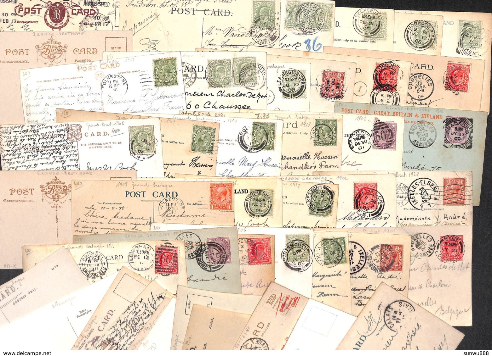 UK - Lot 44 Postcards (see All Scans) (gentle Price) - 5 - 99 Postkaarten