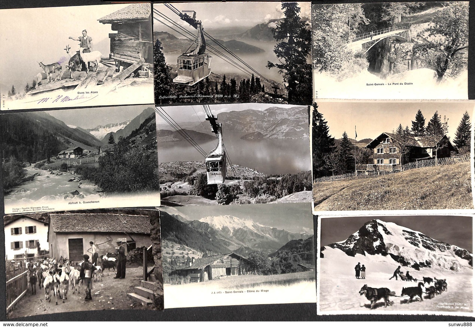 Suisse Helvetia - Lot 42 Postcards (see All Scans) (gentle Price) - 5 - 99 Cartes