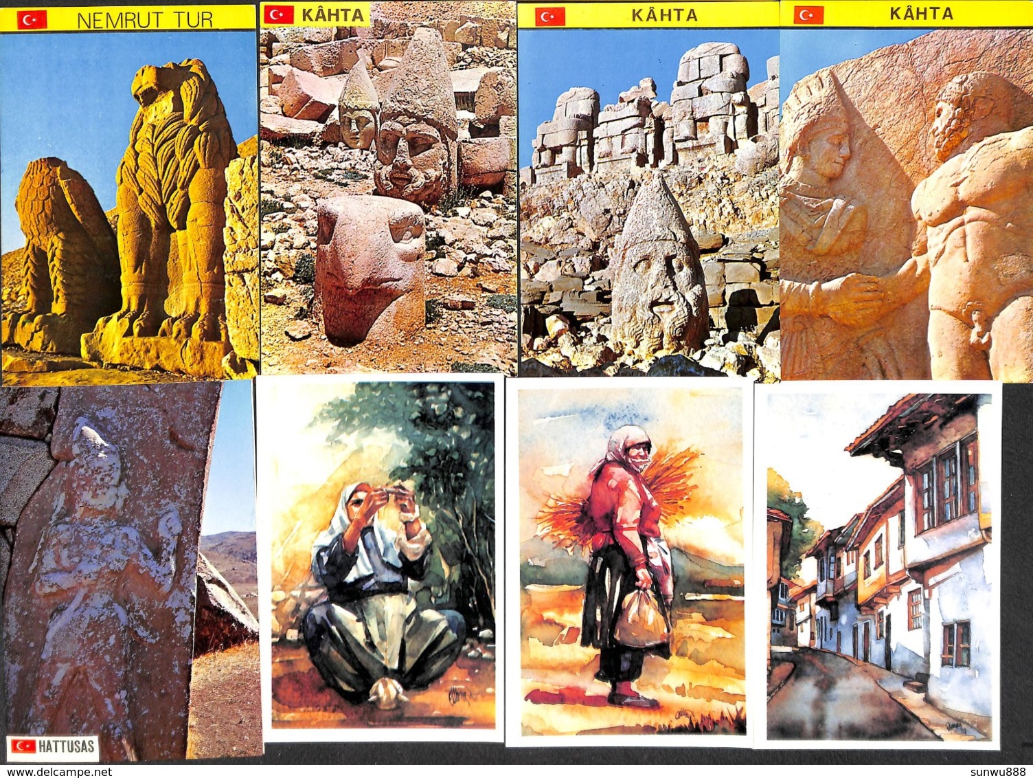 Turquie - Lot 57 postcards (see all scans) (gentle price)