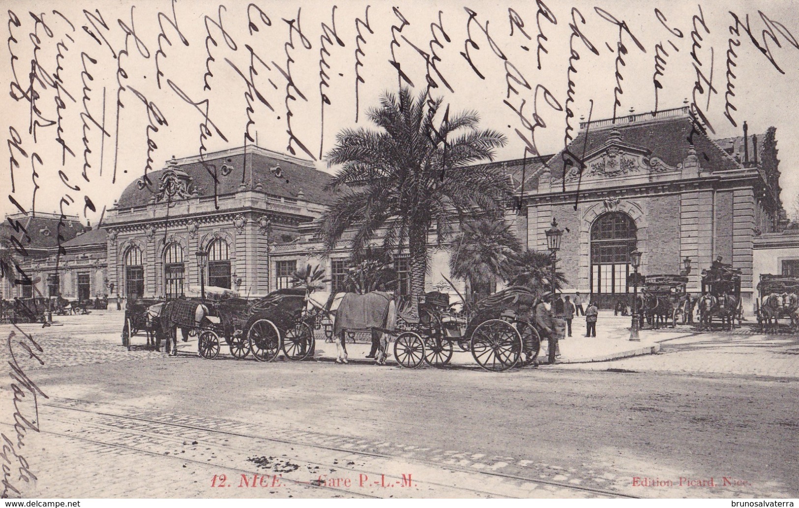 NICE - Gare P.L.M. - Transport (rail) - Station