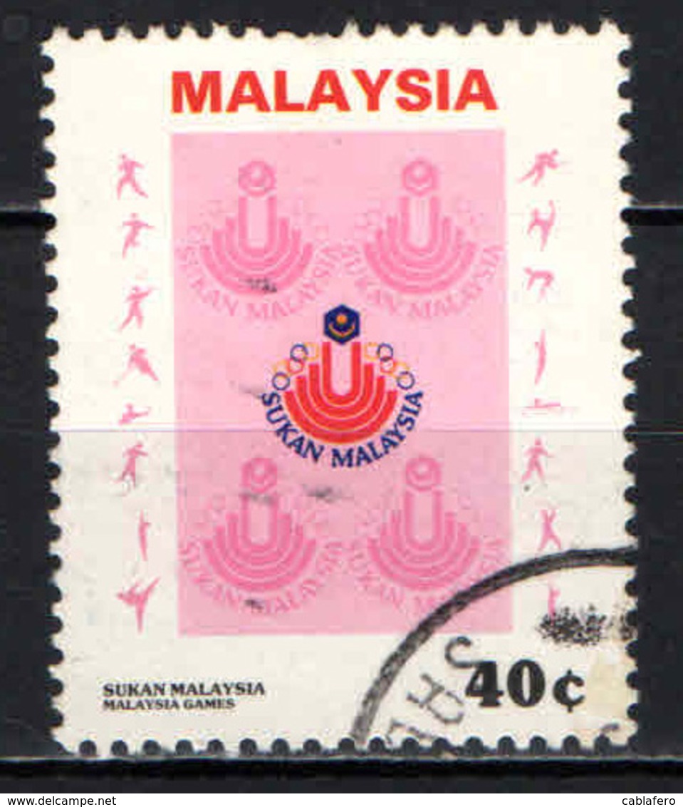 MALESIA - 1986 - Malaysia Games - USATO - Malesia (1964-...)