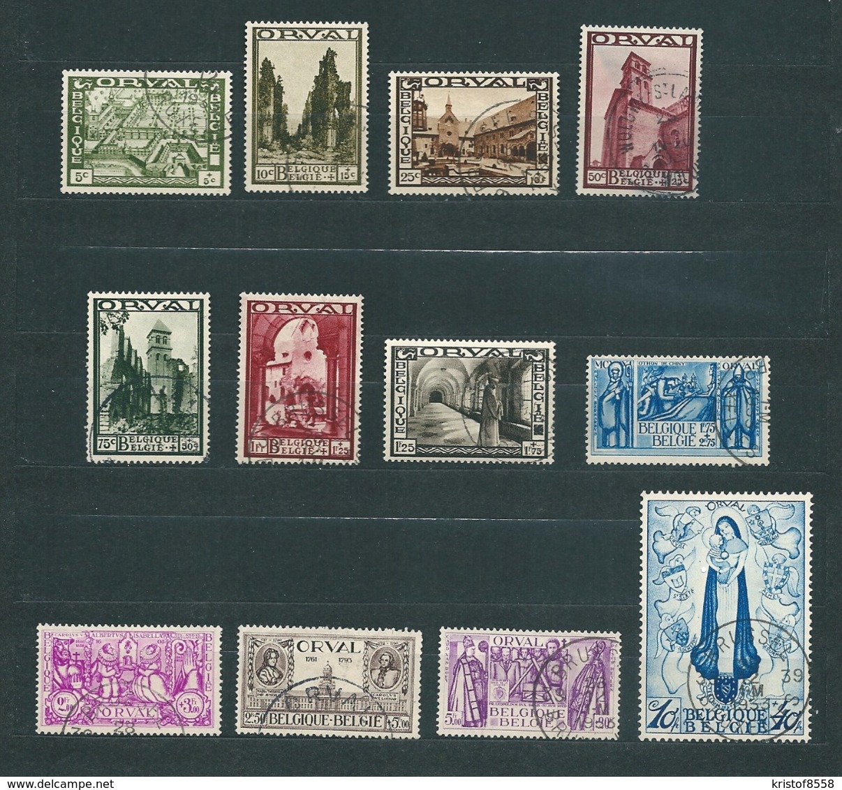 [1934] Zegels 363 - 374 Gestempeld - Used Stamps