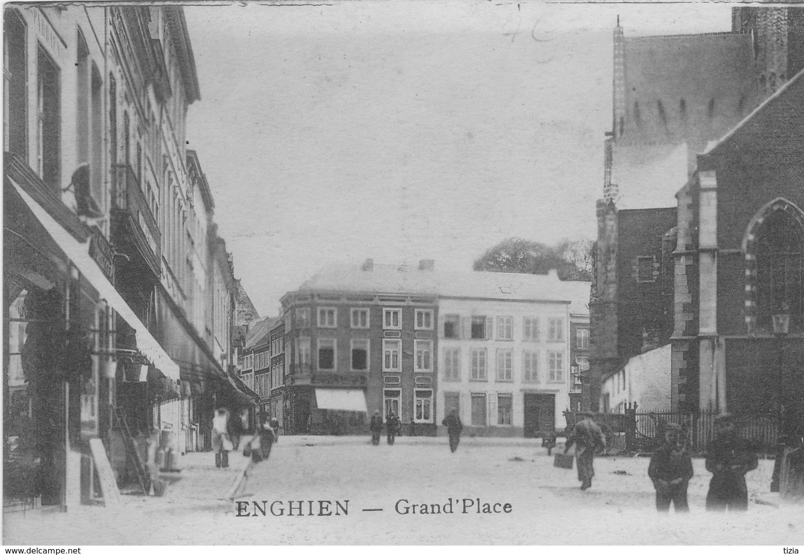 Enghien.  Grand'Place.scan - Enghien - Edingen