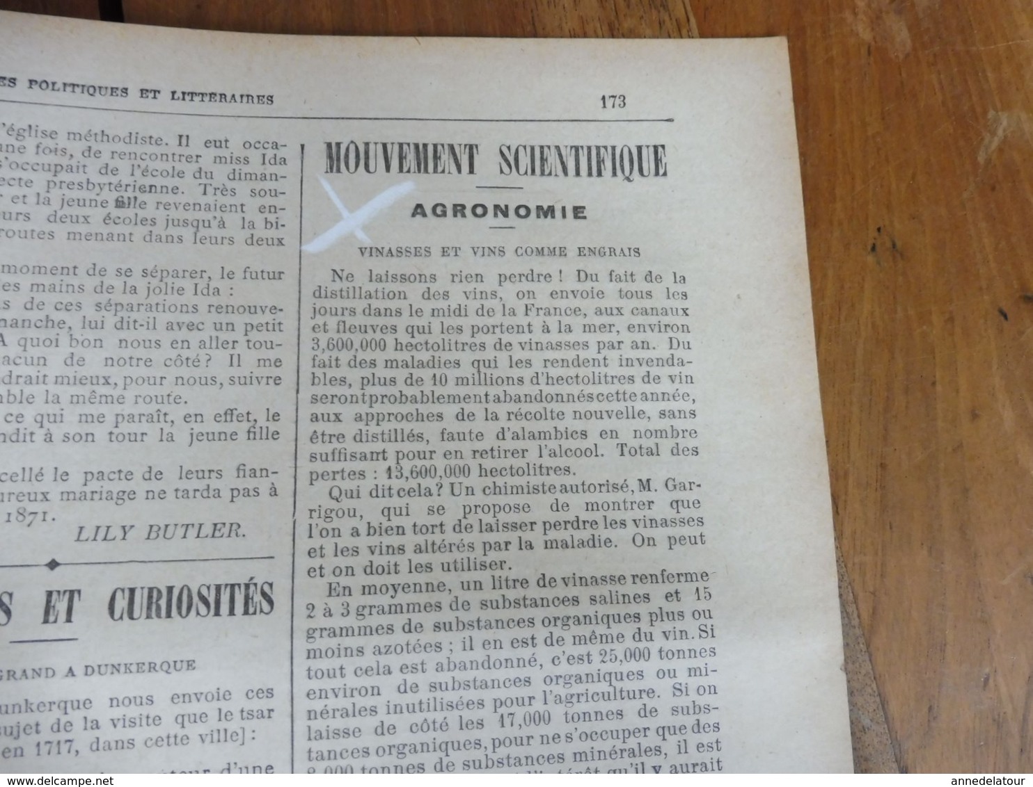 1901 LAPEL: France-Russie ;Nicolas II,l'Impératrice;St-Petersbourg;Chanson parole-musique cosaque; Vinasse-engrais;etc