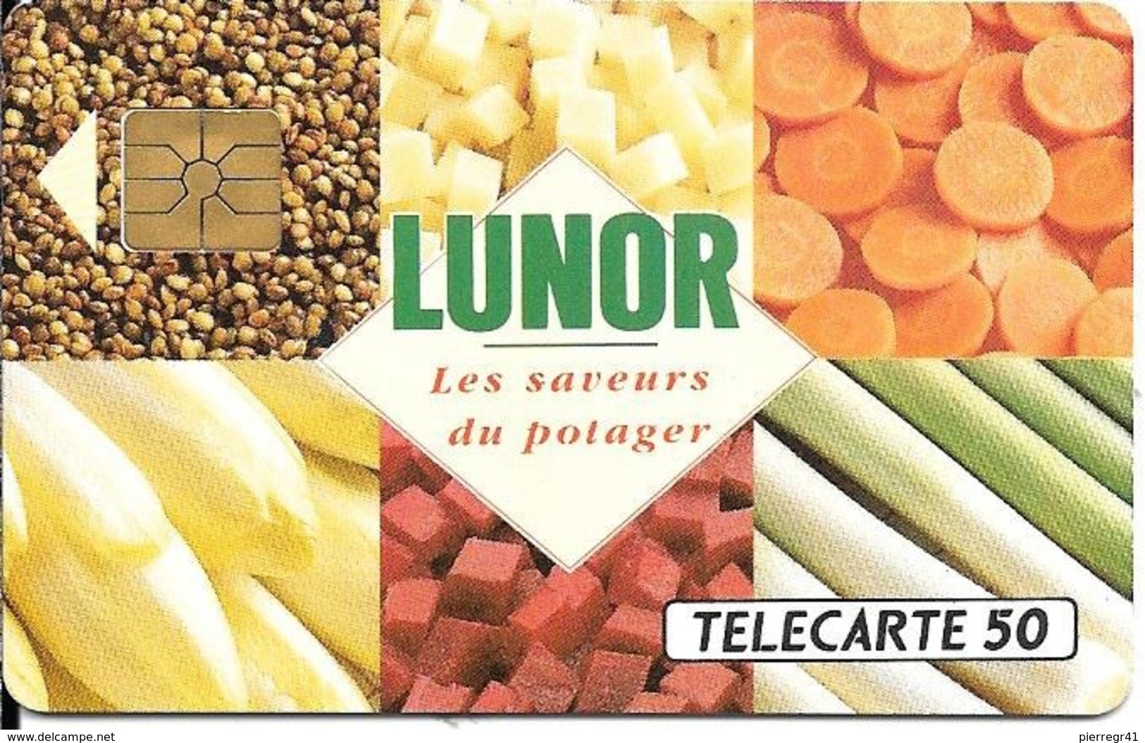 CARTE-PUCE-PRIVEE-PUBLIC- 50U-EN-446-GemA-09/92-LUNOR-Série A-R°Glacé-UTILISE-LUXE-RARE - 50 Units