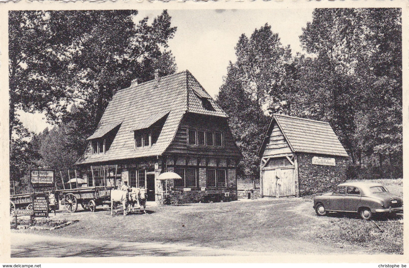 Restaurant, Bar, Traiteur, La Vieille Auberge à Beuzet, Lucien Deproote (pk64756) - Gembloux