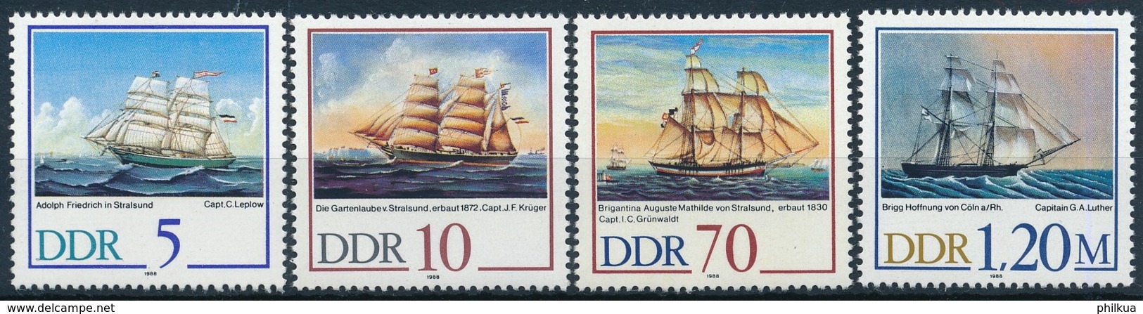 3198-3201 Einwandfrei Postfrisch/** - Schiffahrt