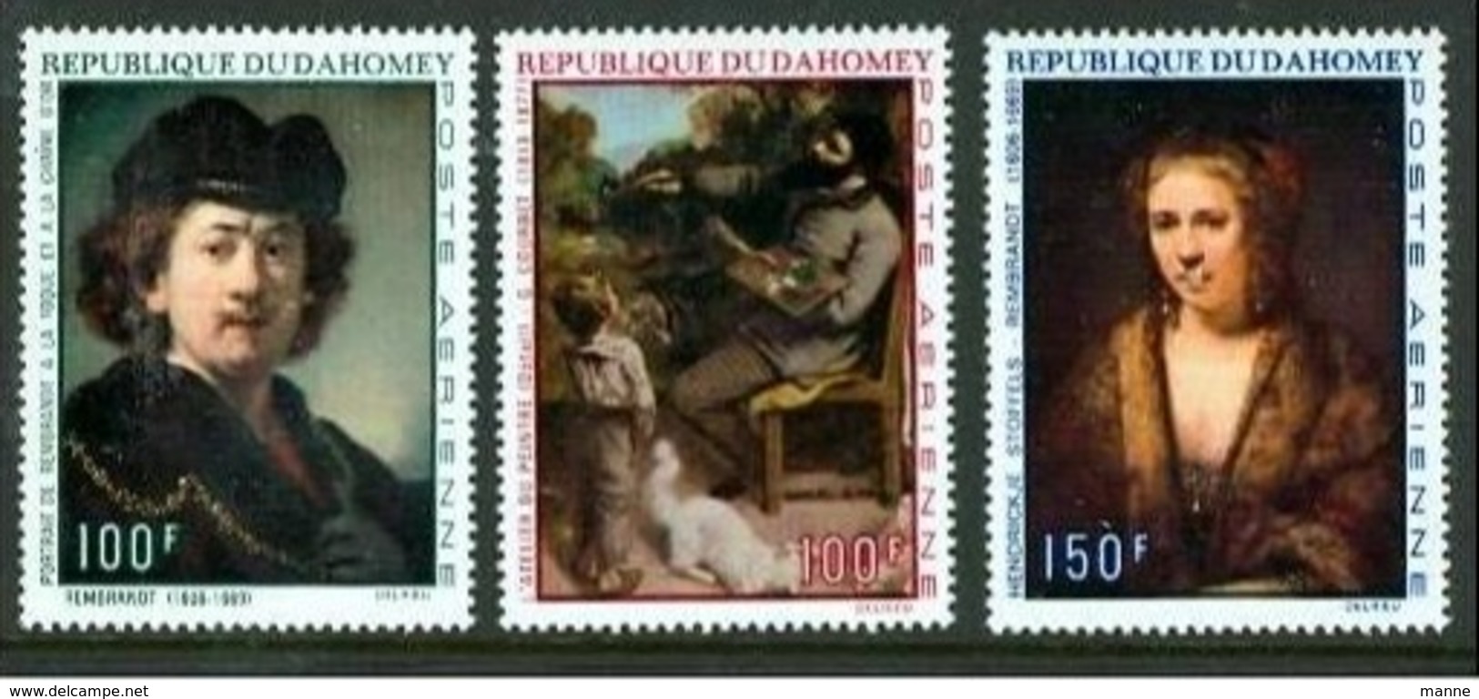 -Dahomey-1969 "Rembrandt" MH (*) - Benin – Dahomey (1960-...)