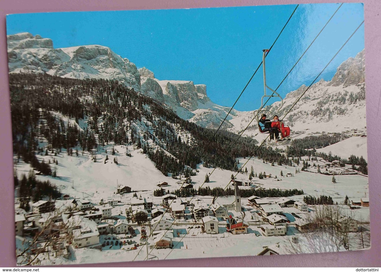 CORVARA - VAL BADIA / Gruppo Sella, Passo Gardena / KURFAR - GADERTAL - HOTEL GREIF - Funivia - Vg TA2 - Bolzano