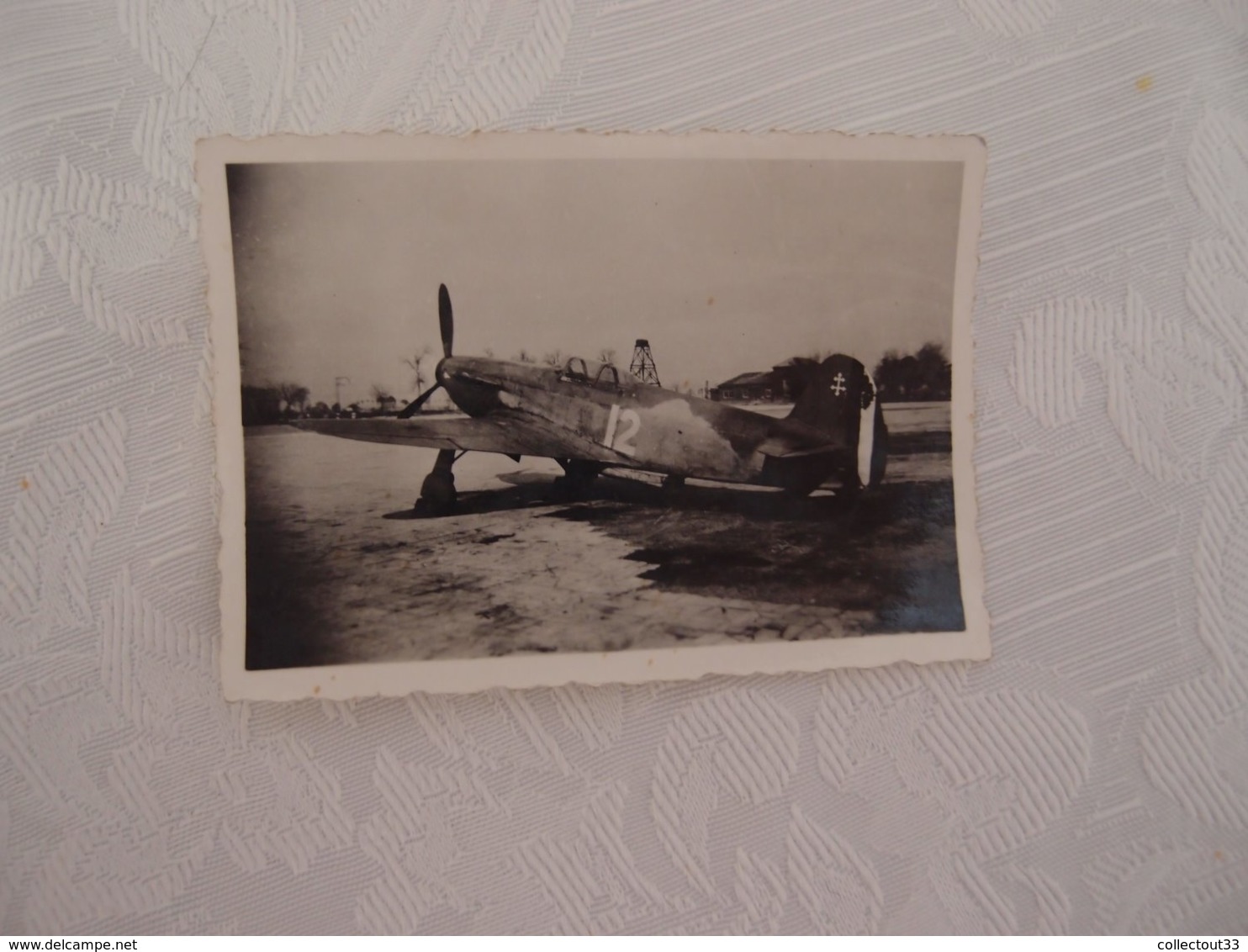 Photo Originale Avion Aviation Yack III Dijon 1946 - Aviazione