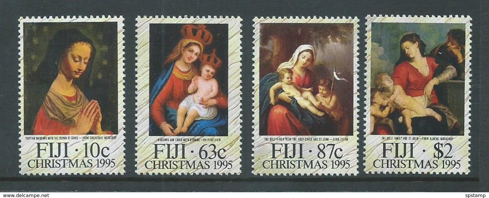 Fiji 1995 Christmas Set 4 MNH - Fidji (1970-...)