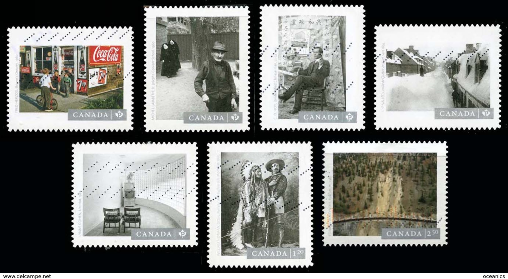 Canada (Scott No.2758-64 - Art Photographie / Photography Art) (o) Use Set - Used Stamps