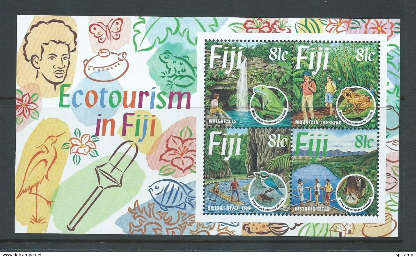 Fiji 1995 Eco Tourism Miniature Sheet MNH - Fiji (1970-...)
