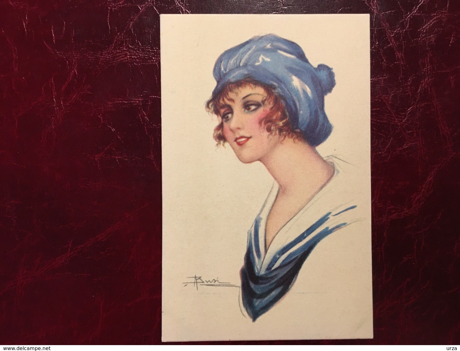 Jeune Fille Bonnet "look Sportif"-Adolfo Busi-(my Ref AB4) - Busi, Adolfo