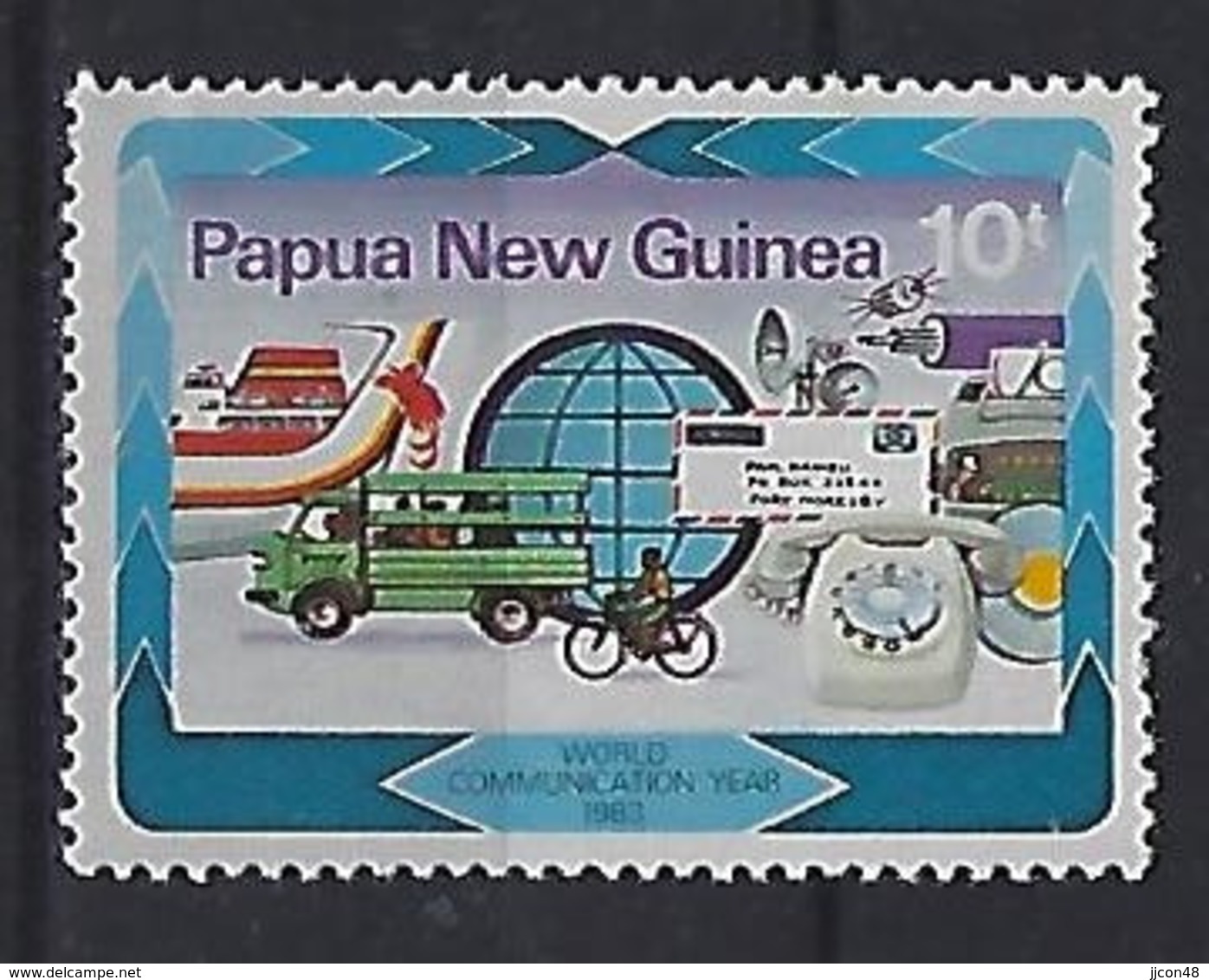 Papau New Guinea 1983  Communications Year (*) MM - Papua New Guinea