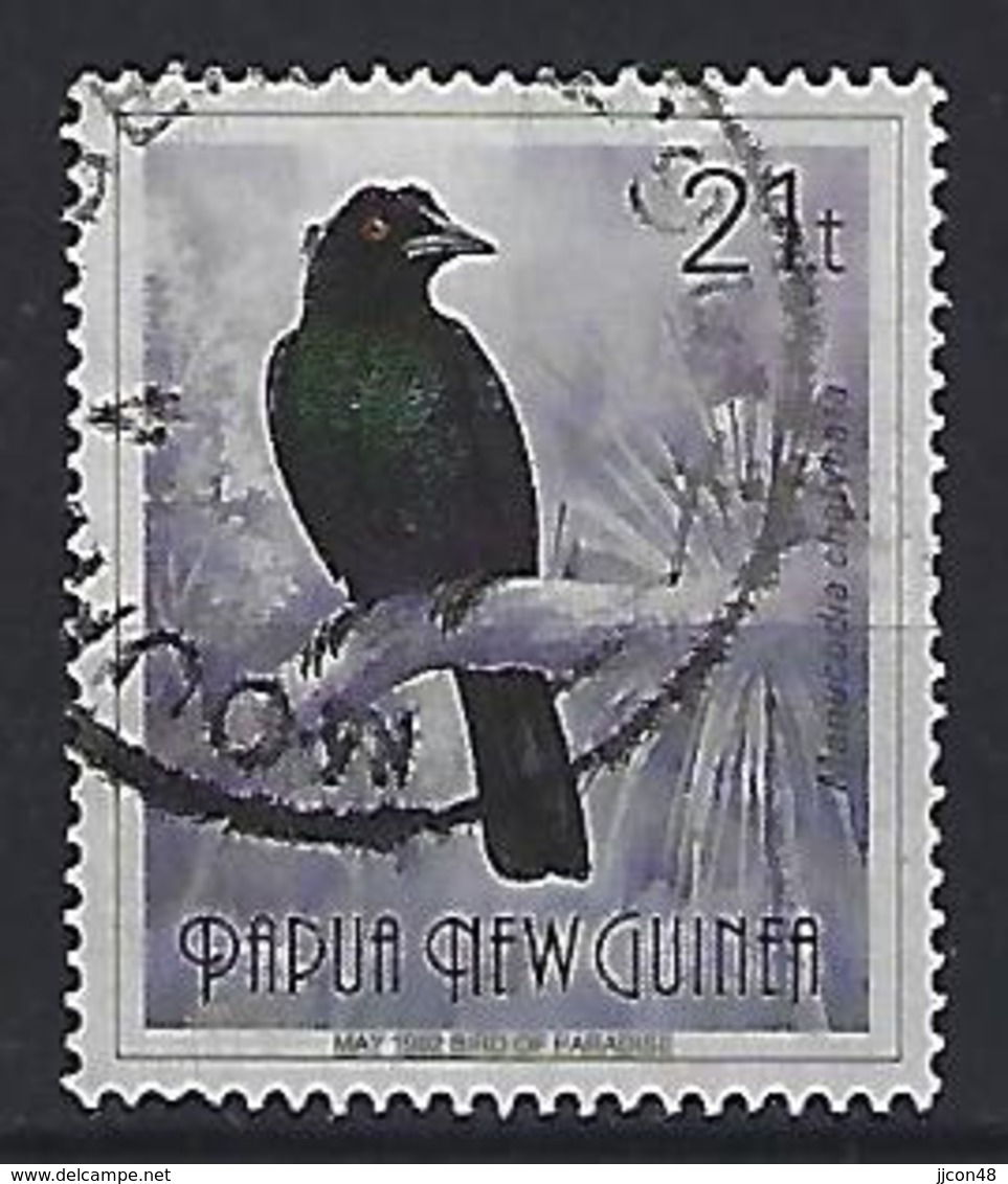 Papau New Guinea 1991  21t Birds Of Paradise (o) - Papua New Guinea