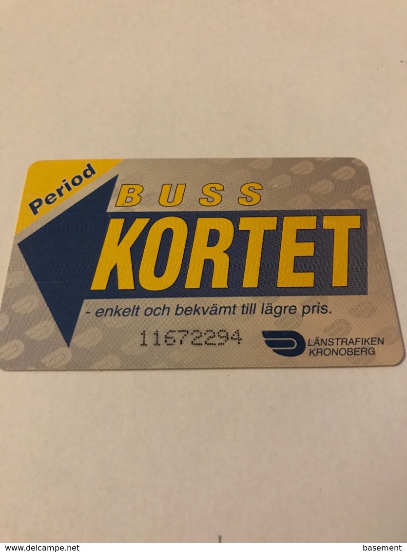 Sweden - Transport Card - Suède