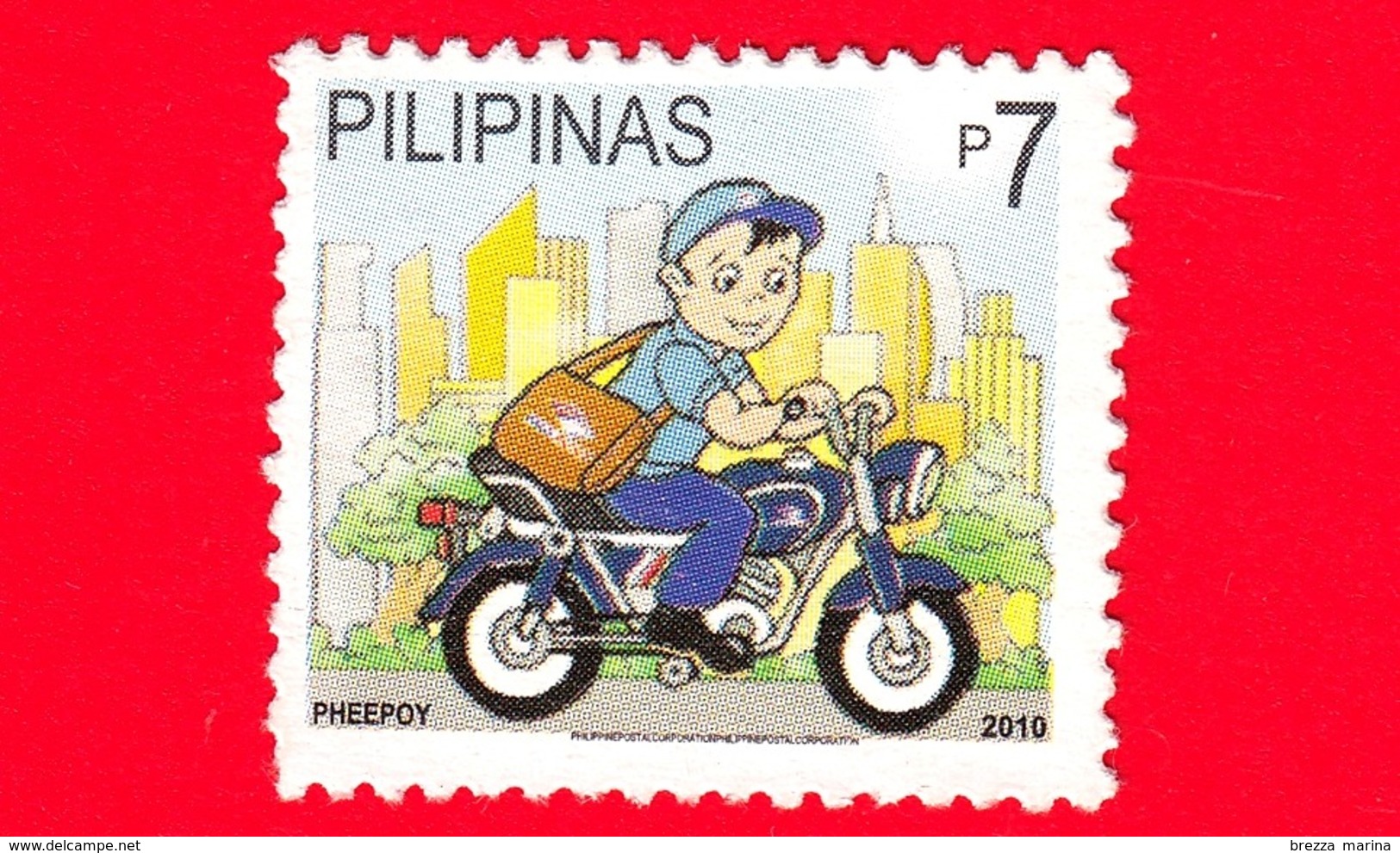 FILIPPINE - Usato - 2010 - Pheepoy III, Moscotte Società Filippina Postale (Philpost) - 7 - Filippine