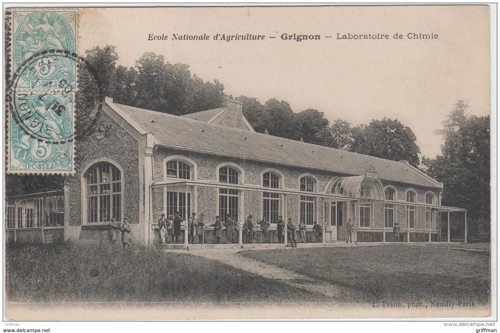 GRIGNON ECOLE NATIONALE D'AGRICULTURE LABORATOIRE DE CHIMIE TBE - Grignon