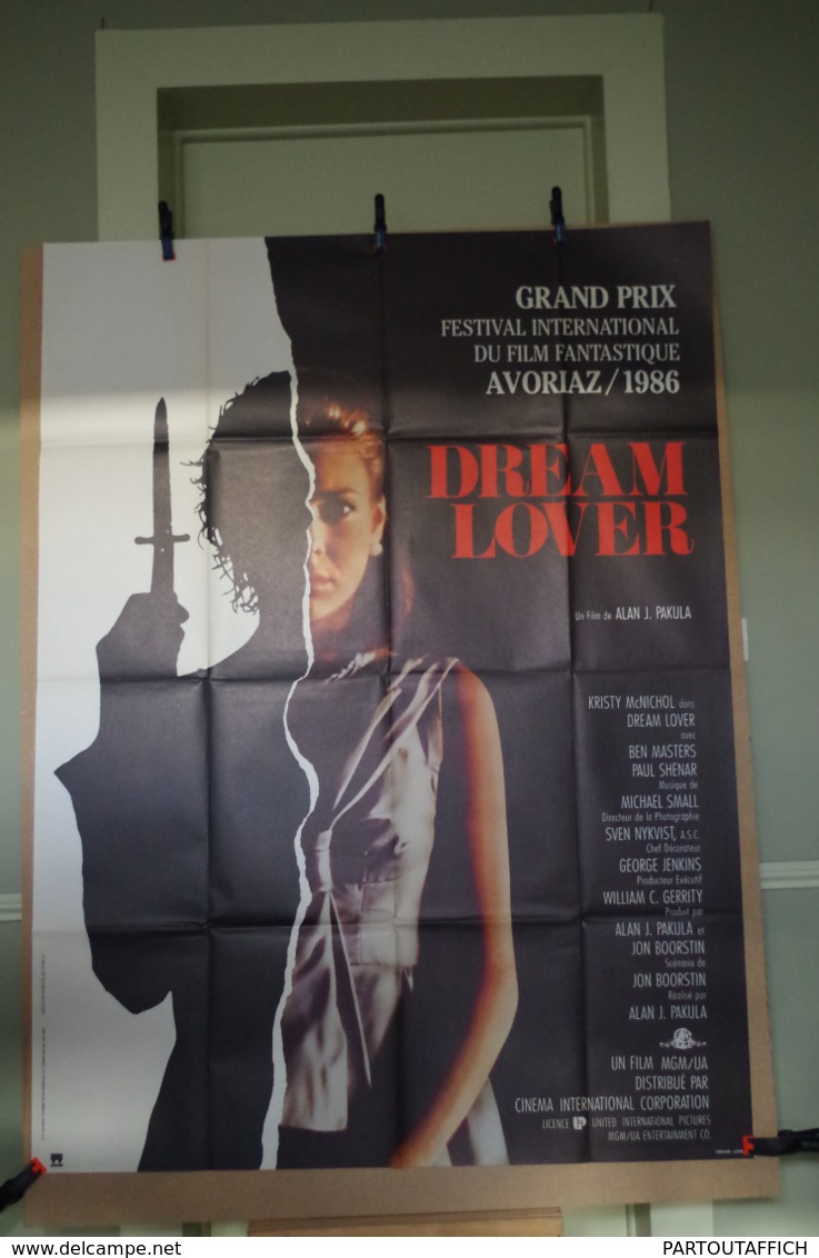 Aff Ciné Orig DREAM LOVER (Alan J. Pakula/1986) 120X160cm Festival D Avoriaz - Affiches & Posters