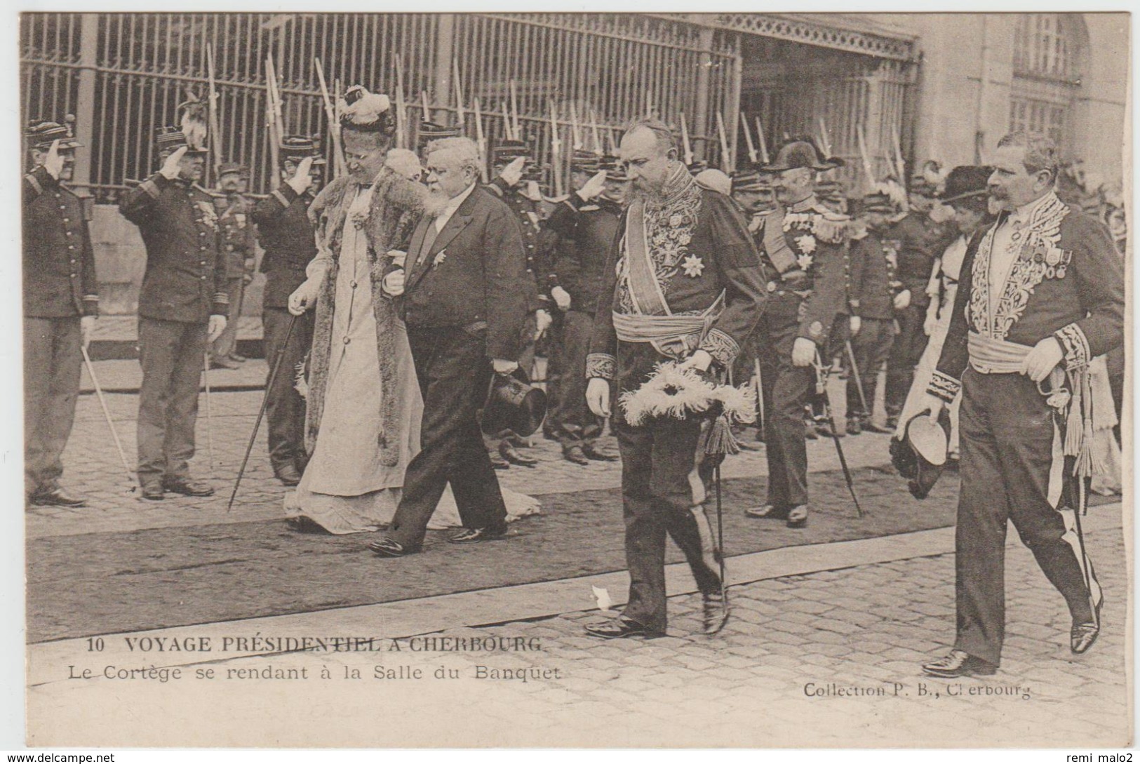 CARTE POSTALE   CHERBOURG 50  Voyage Présidentiel - Cherbourg