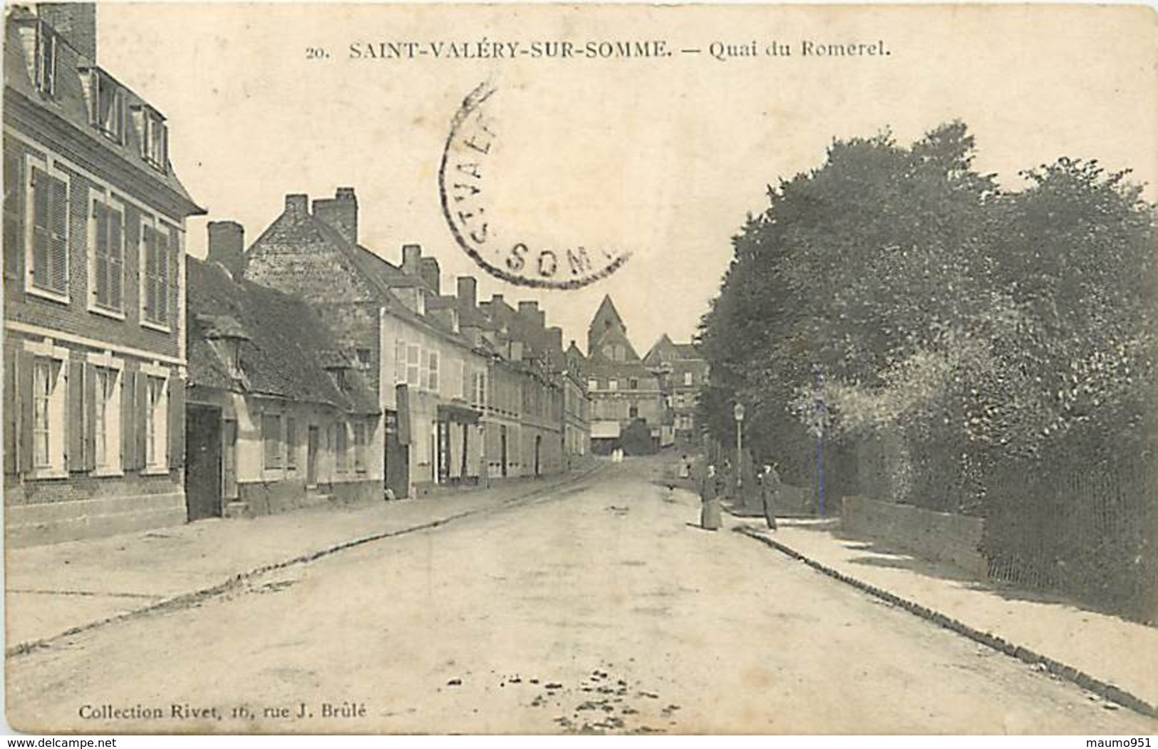 80 SAINT VALERY SUR SOMME -QUAI DU ROMEREL - Saint Valery Sur Somme