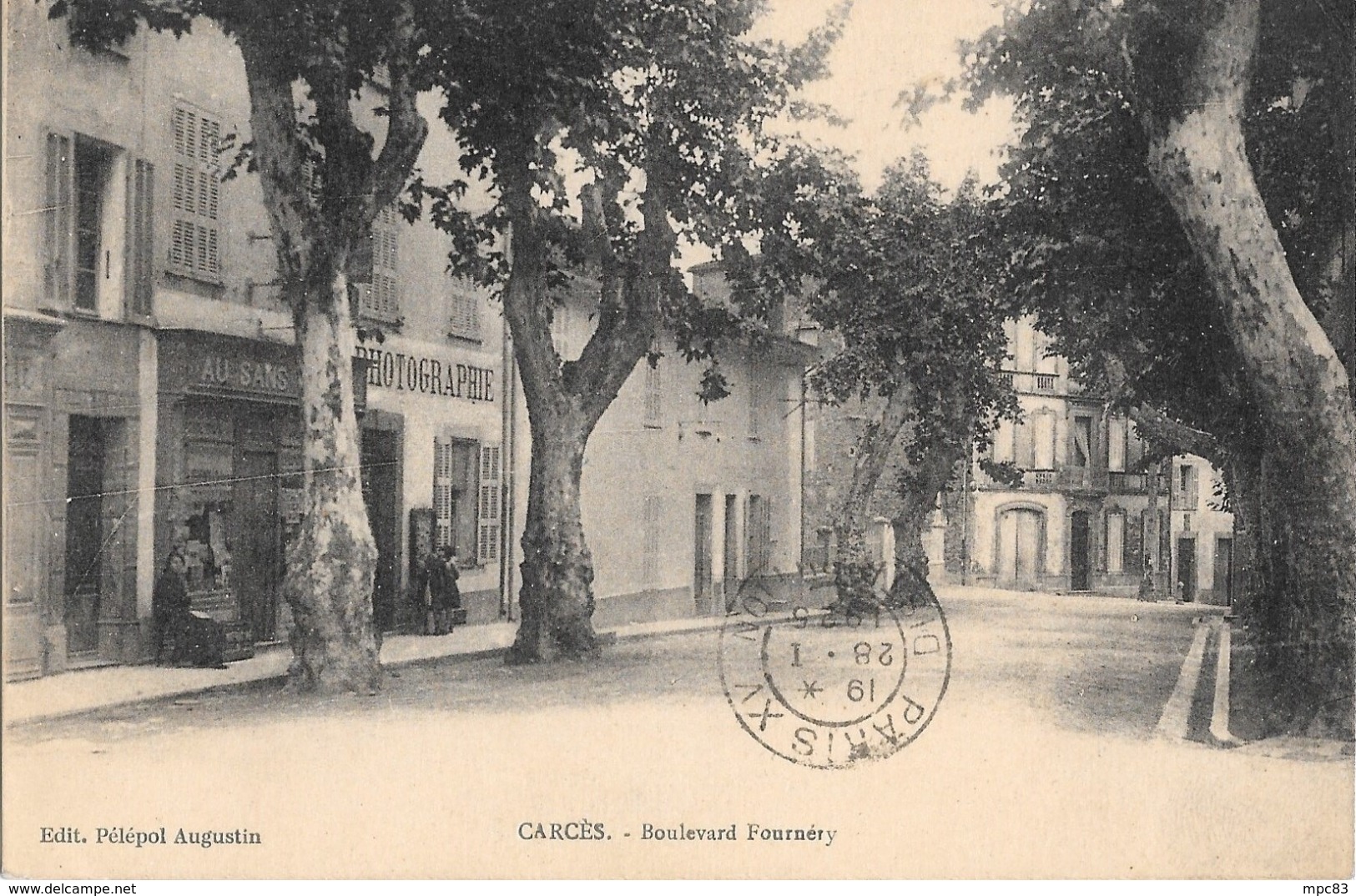 Carcès (Var) - Boulevard Fournéry - Carces