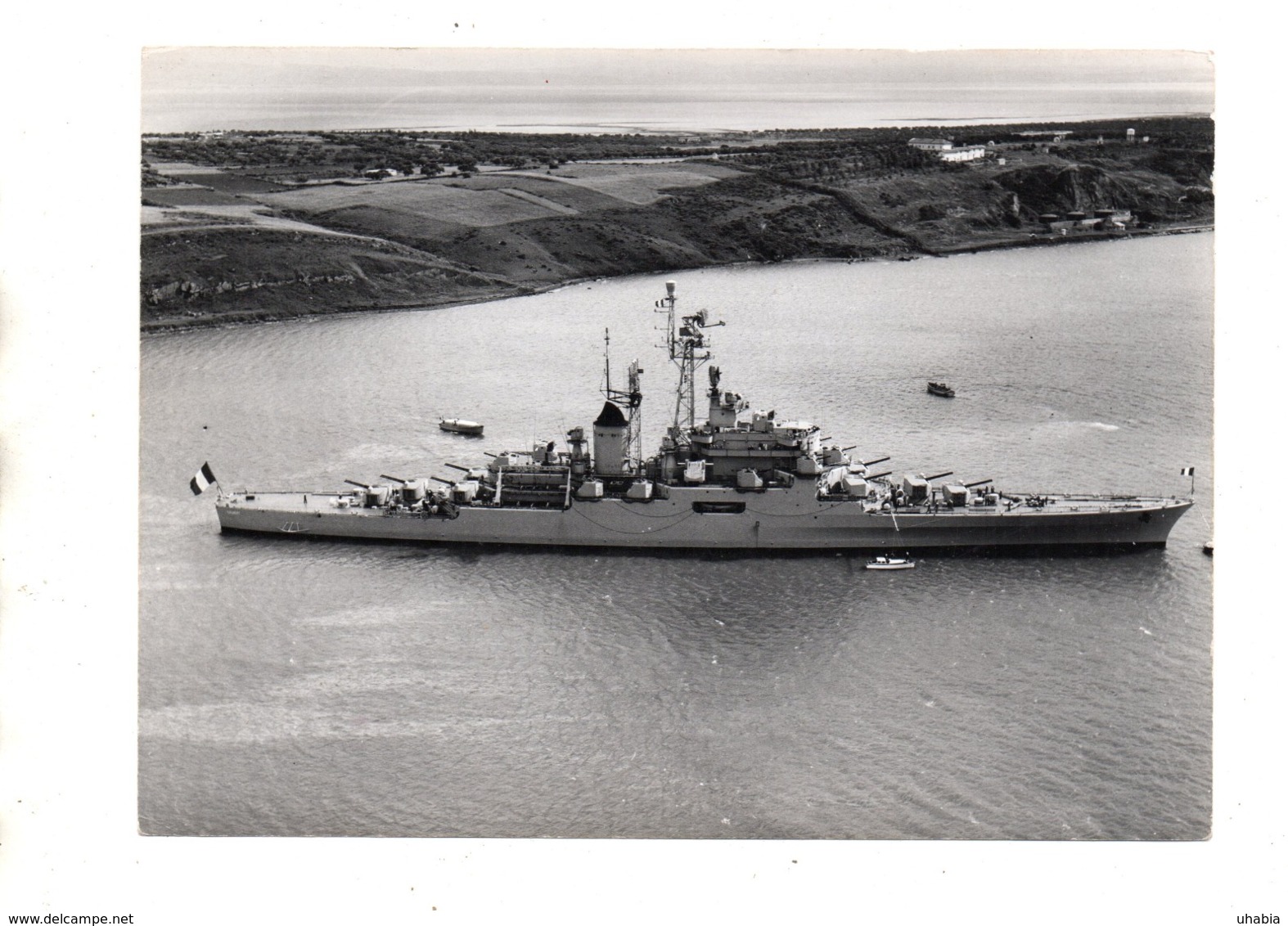 Croiseur Colbert. Photo Aerienne Originale Des Armées. - Bateaux