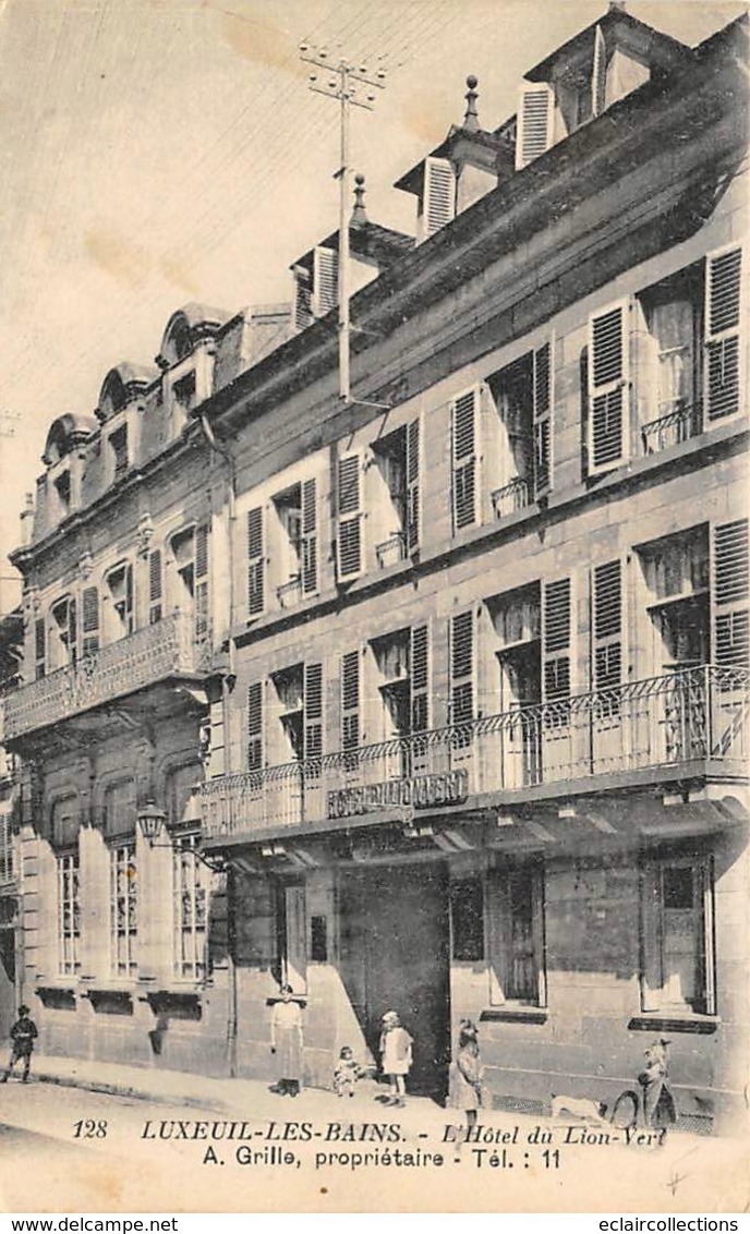 Lxeuil Les Bains       70         Hôtel Du Lion D'Or          (voir Scan) - Luxeuil Les Bains