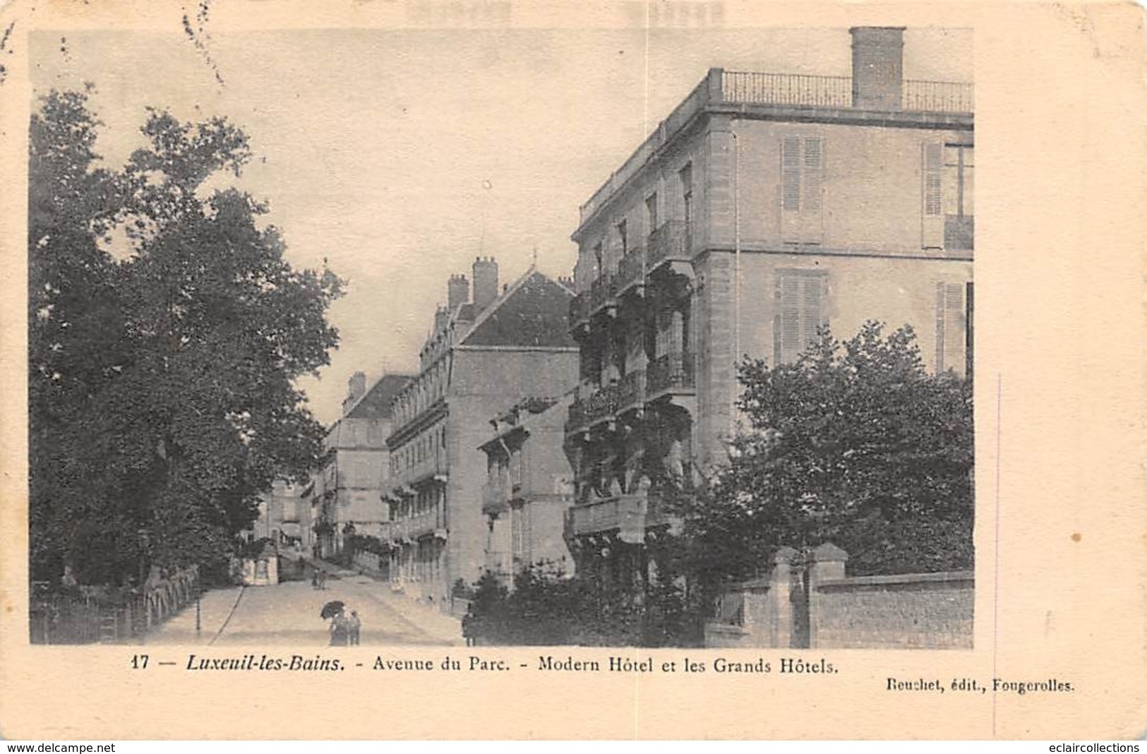 Lxeuil Les Bains       70        Modern Hôtel Et Les Grands Hôtels        3     (voir Scan) - Luxeuil Les Bains