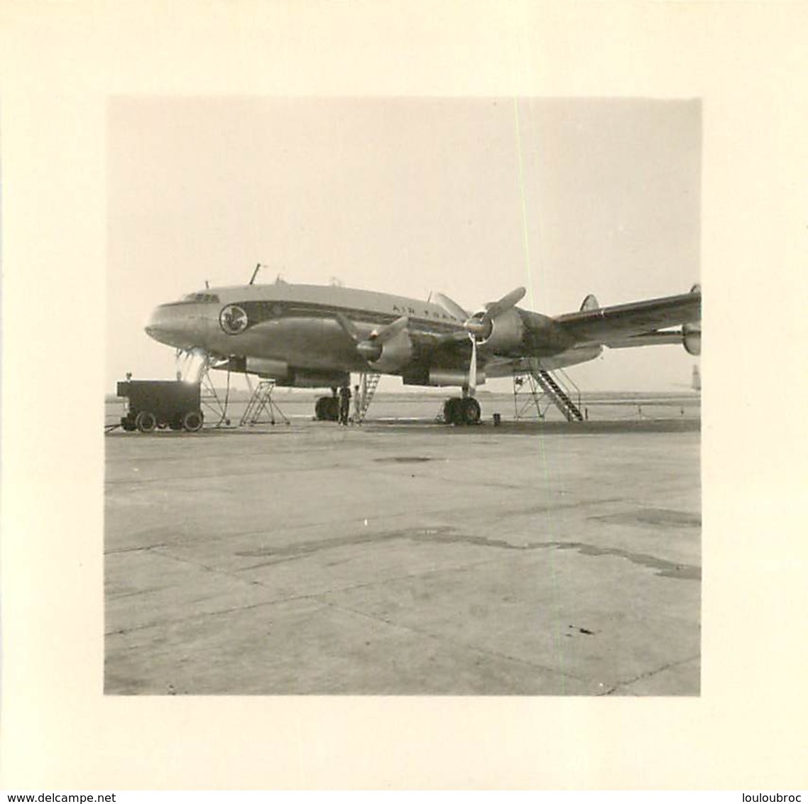 AVION PHOTO ORIGINALE FORMAT 7 X 7 CM - Aviation