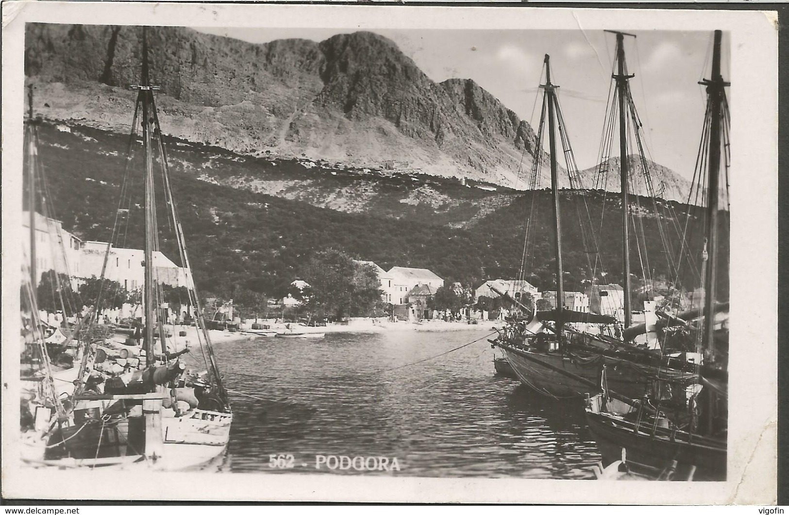 PODGORA DALMAZIA HRVATSKA CROAZIA, PC, Circulated - Kroatien