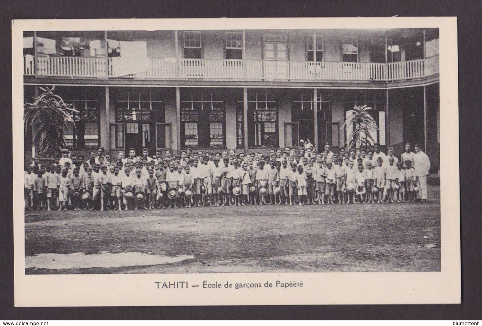 CPA TAHITI Océanie Poynésie Non Circulé école Papeete - Tahiti