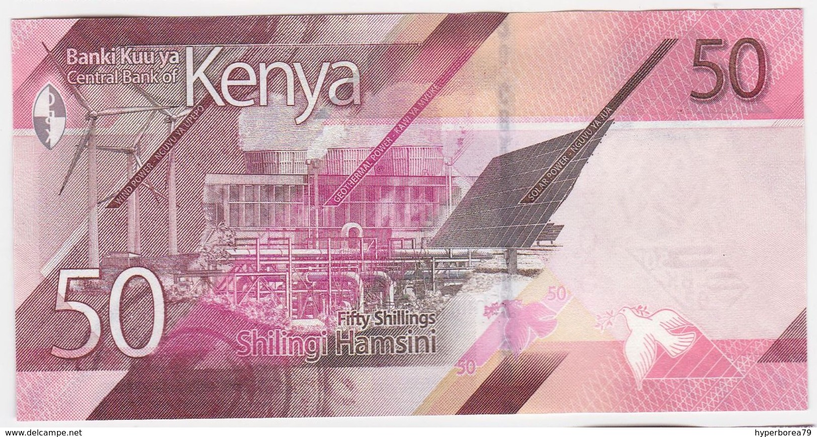 Kenya P NEW - 50 Shillings 2019 - UNC - Kenia