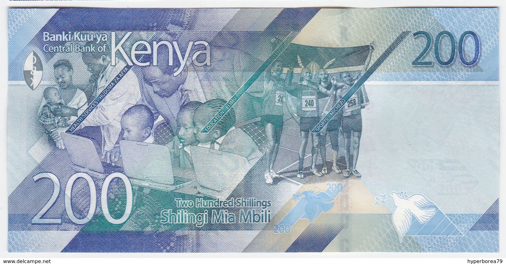 Kenya P NEW - 200 Shillings 2019 - UNC - Kenia