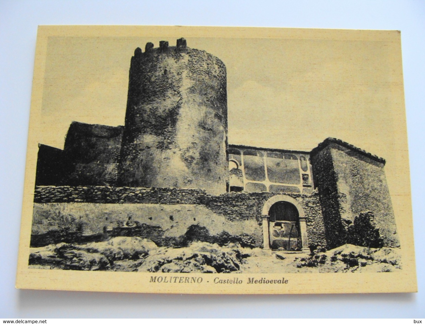 1971   MOLITERNO CASELLO  CASTLEPOTENZA 1° CONVEGNO  STORIOGRAFIA LUCANA  GIACOMO RACIOPPI   BASILICATA   NON  VIAGGIATA - Potenza