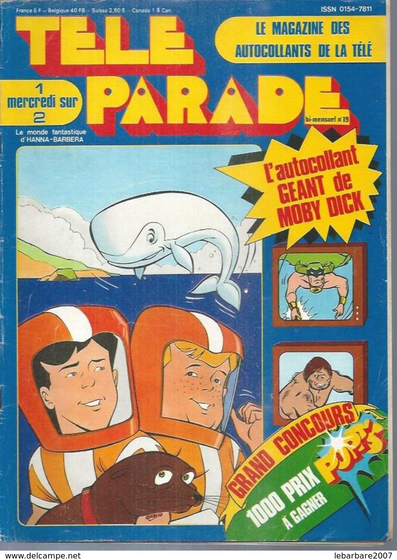 TELE PARADE  N° 19  (  )  1979 - Other & Unclassified