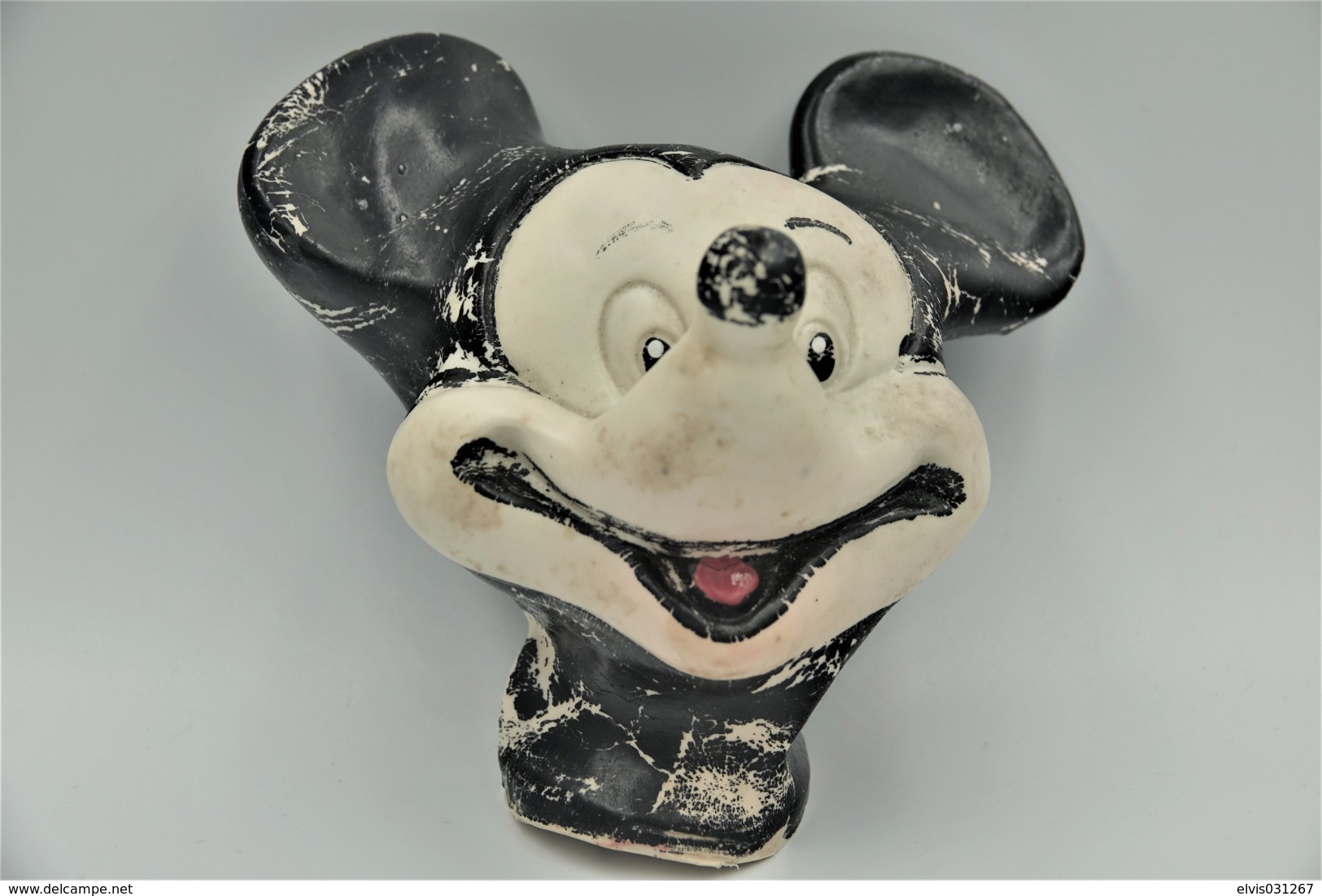 Vintage HAND PUPPET : WALT DISNEY DOLLS GAUMEL BELGIUM: MICKEY MOUSE -  RaRe- 1960's -marionnette -collectible