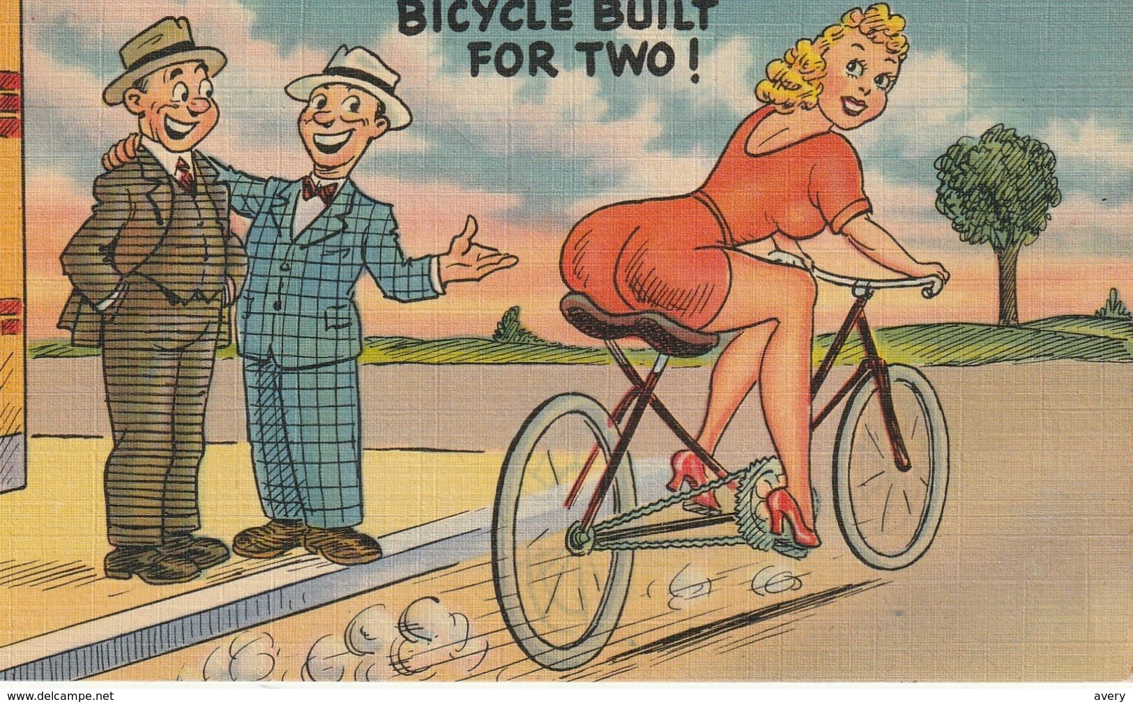 That's What I Call A Bicycle Built For Two! - Humour