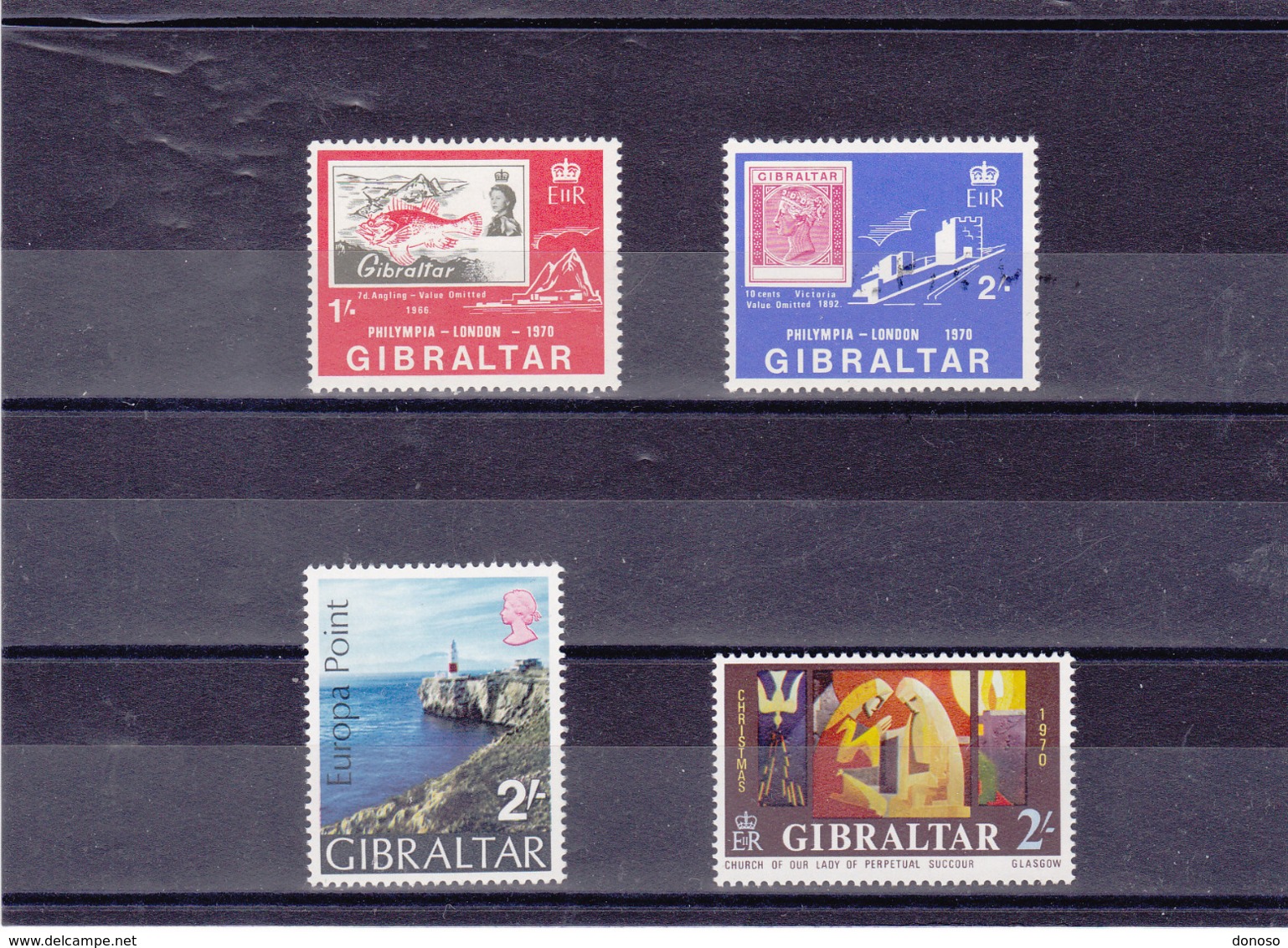 GIBRALTAR 1970  Yvert 231 + 236-238 NEUF** MNH - Gibraltar