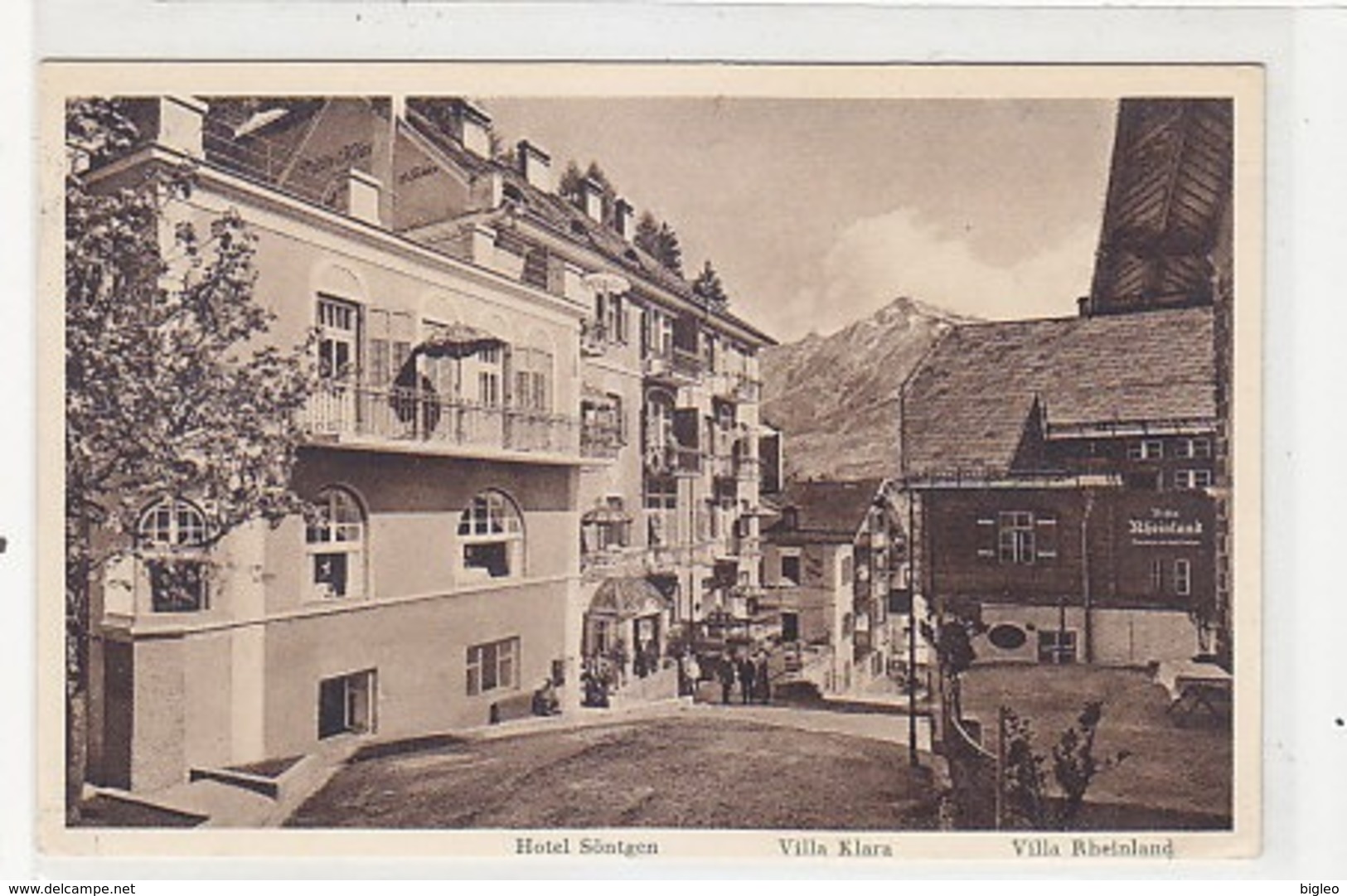 Bad Gastein - Hotel Söntgen - 1927          (A-137-190501) - Bad Gastein