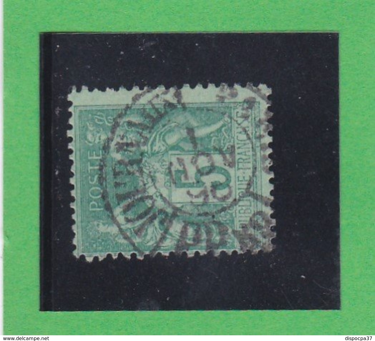 SAGE N° 75 TYPE IIB   - CACHET A DATE  PARIS JOURNAUX  PP 58 - 1 NOV. 1898- REF 1602 - 1876-1898 Sage (Type II)