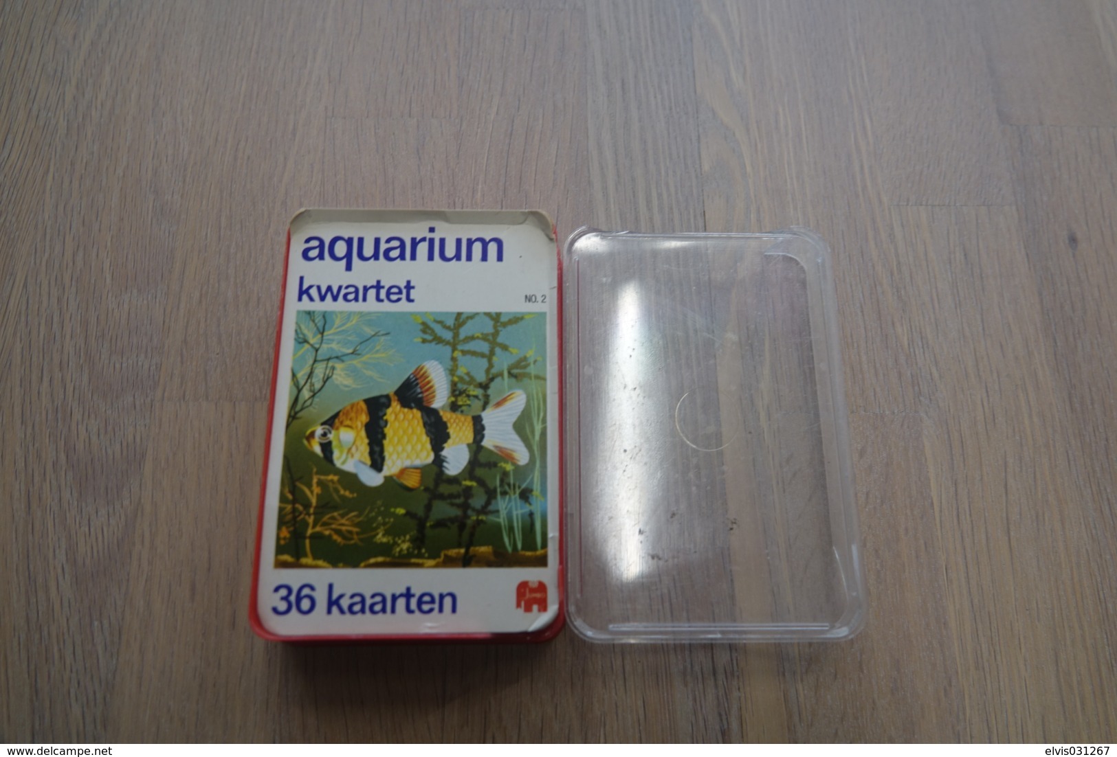 Speelkaarten - Kwartet, Aquarium, Nr 2, Jumbo , *** - - Kartenspiele (traditionell)